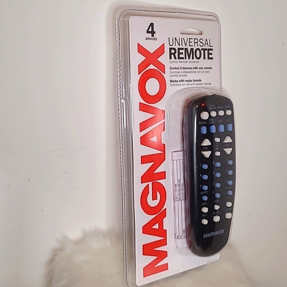 Magnavox MC345 4-In-1 (TV, DVD, VCR & Satellite) Universal Remote Control NIP - Picture 5 of 9